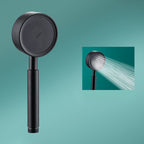Contemporary shower combination hand shower with round shape