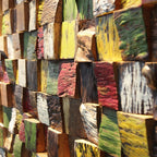 Wall cladding wood shiplap mosaic modern interior wall cladding