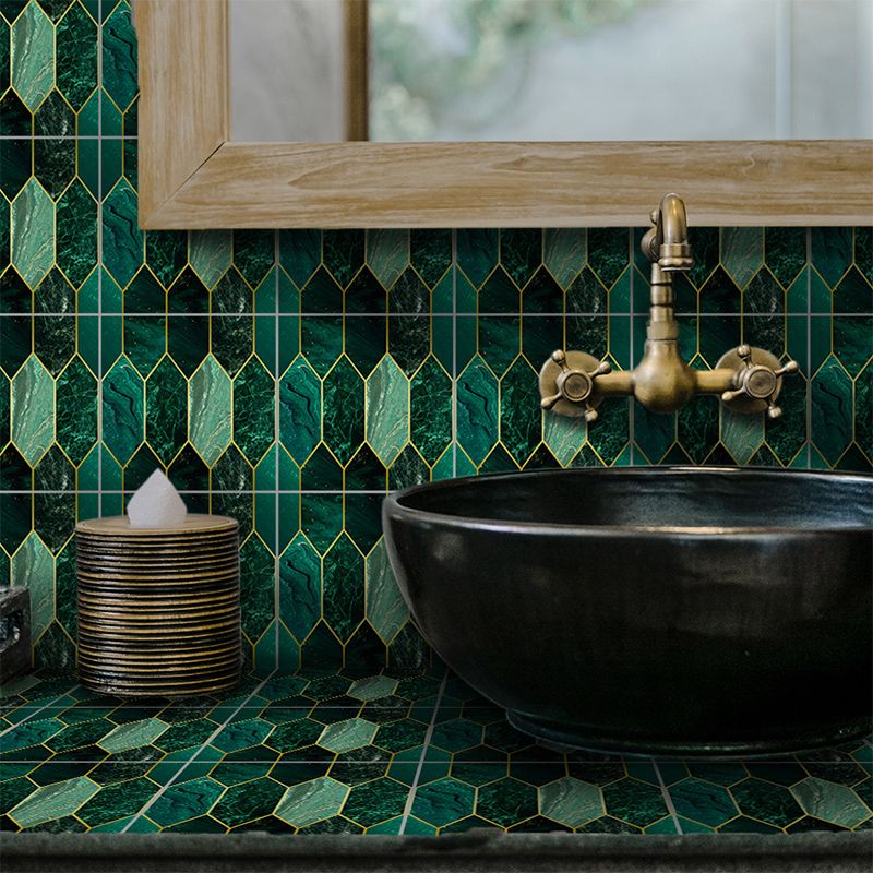 Mosaic Tiles Wallpaper Plastic Contemporary Removable & Stick Mosaic Tile