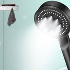 Contemporary shower head combination hand shower plastic wall-mounted round shower combination