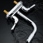 2-Handle Modern Vessel Sink Faucet Three-Way Bathroom Faucet