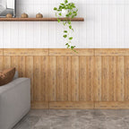 Wall paneling Vinyl Peel and Stick Smooth Waterproof Interior Wall Paneling