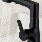 Industrial Style Wide Water Taps Lever Handles Taps for Bathroom