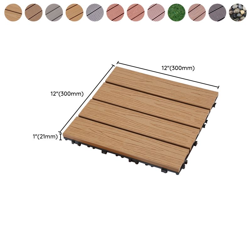 Connectable terrace tiles composite terrace tiles for outdoor use