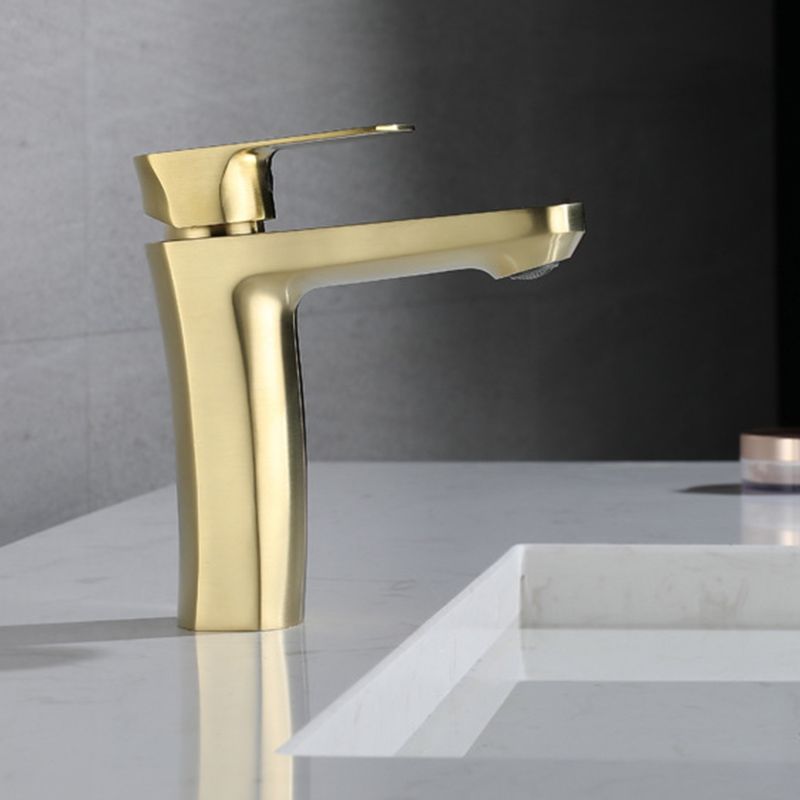 Square 1-Handle Basin Faucet 1 Hole Basin Faucet