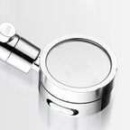 Adjustable Water Flow Showerhead Solid Color 3 Settings Round Handheld Shower