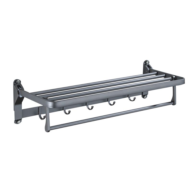 Matt gray bathroom accessory set bathroom shelf/towel holder & paper holder included