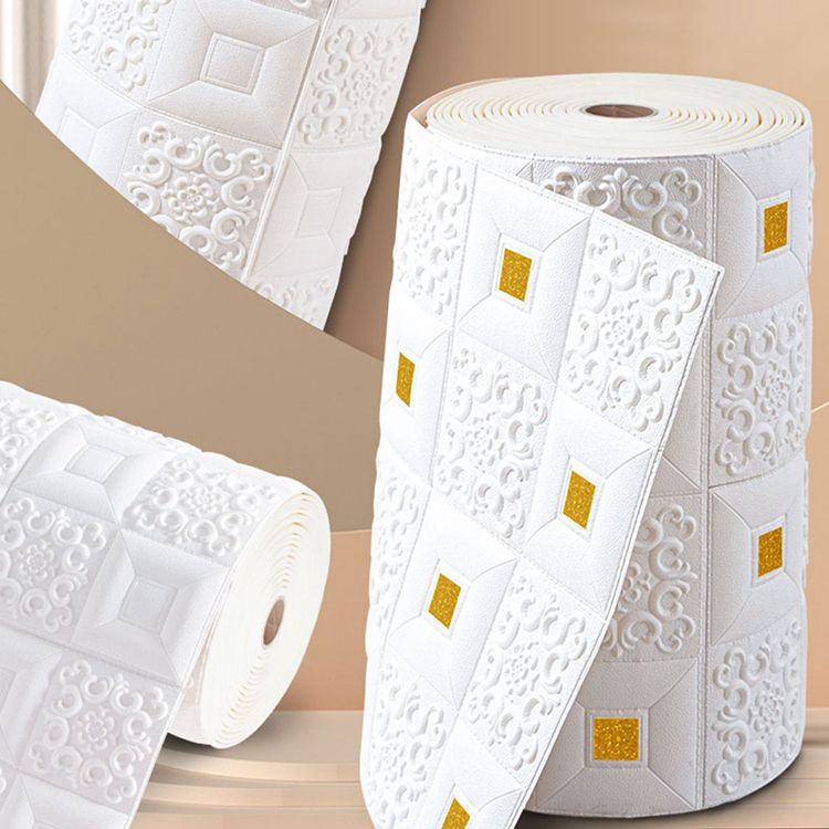 Dreamy Style Pearl Wall Paneling PVC Wall Access Panel Peel and Stick Wall Tile