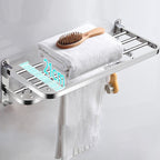 Modern Stainless Steel Bathroom Set Paper Holder Bathroom Shelf Bathroom Accessories
