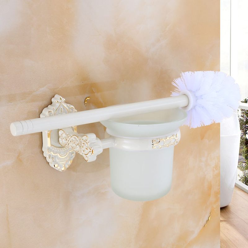 Traditional Metal Bathroom Accessory Hardware Set with Paper Holder