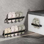 Minimalist Bathroom Accessories Set Metal Slipper Rack/Towel Holder