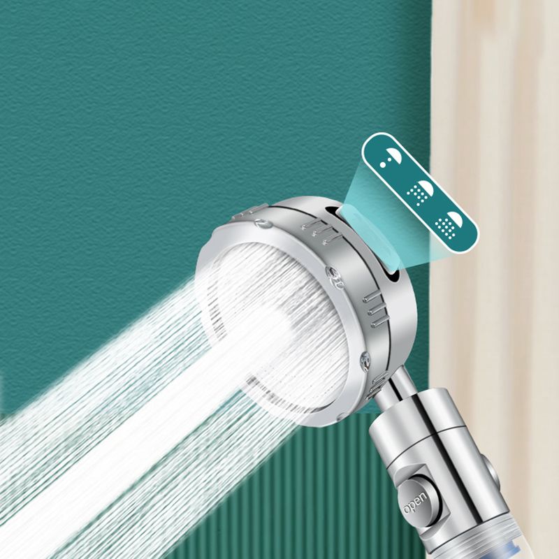 Bathroom Shower Head Brass Round Filter Shower Head with Hose