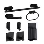 Stainless Steel Bath Set Modern Style Simple Bathroom Accessories Set