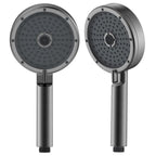 Matt Black Hand Shower Modern 3-Stream Round Wall Mounted Hand Shower