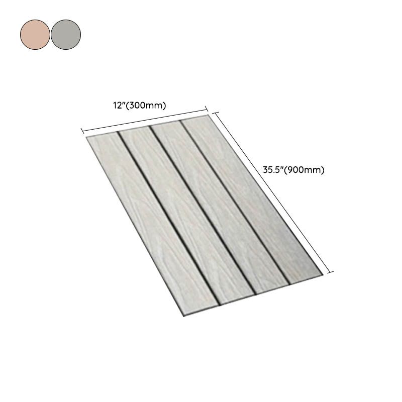 Classic square terrace tiles solid color composite tiles for outdoor use