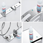 Modern Stainless Steel Bathroom Accessories Towel Bar Bathroom Set