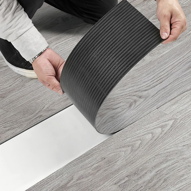 Waterproof PVC Flooring Peel and Stick Fire Resistant Rectangular PVC Flooring