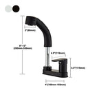 Low arc basin mixer with 1 handle for basins with overflow