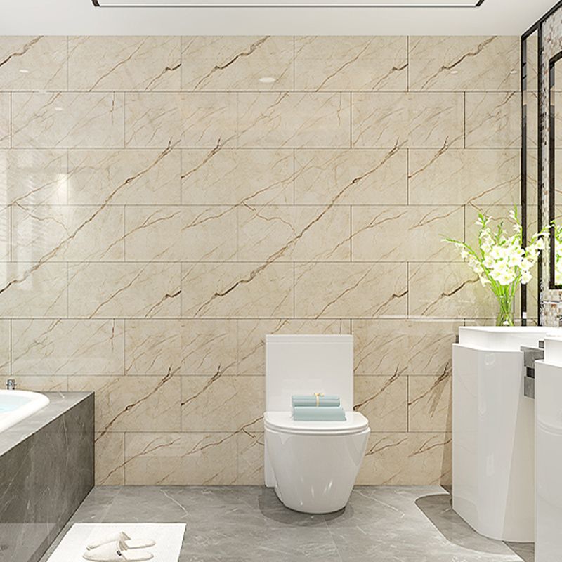 Single Tile Peel and Stick Back Splash Modern Style Bathroom Peel and Stick Back Splash