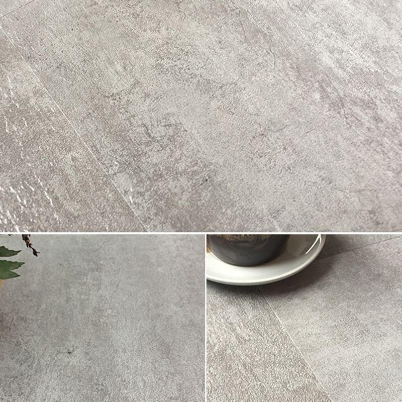 Rectangular PVC Floor Covering Peel and Stick Matte Stone Look Vinyl Floor