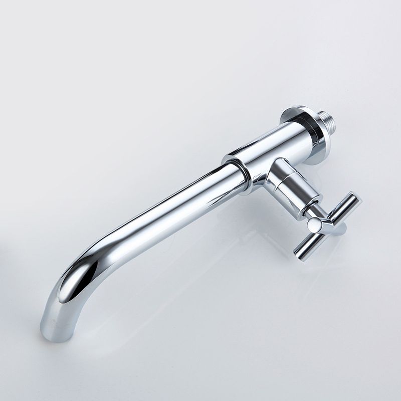 Wall-mounted faucet single lever mixer basin faucet for the bathroom
