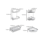 5-piece Bathroom Accessory Set Modern Polished Chrome Bathroom Set