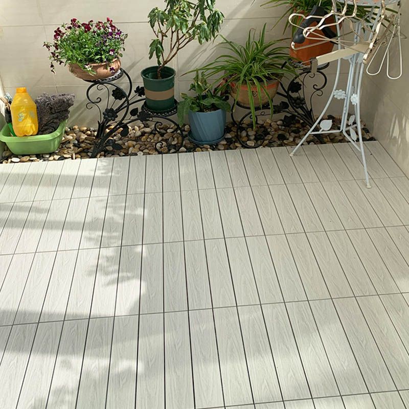 Classic square terrace tiles solid color composite tiles for outdoor use
