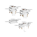 Modern Bathroom Accessory Set Stainless Steel Bathroom Shelf Bathroom Set