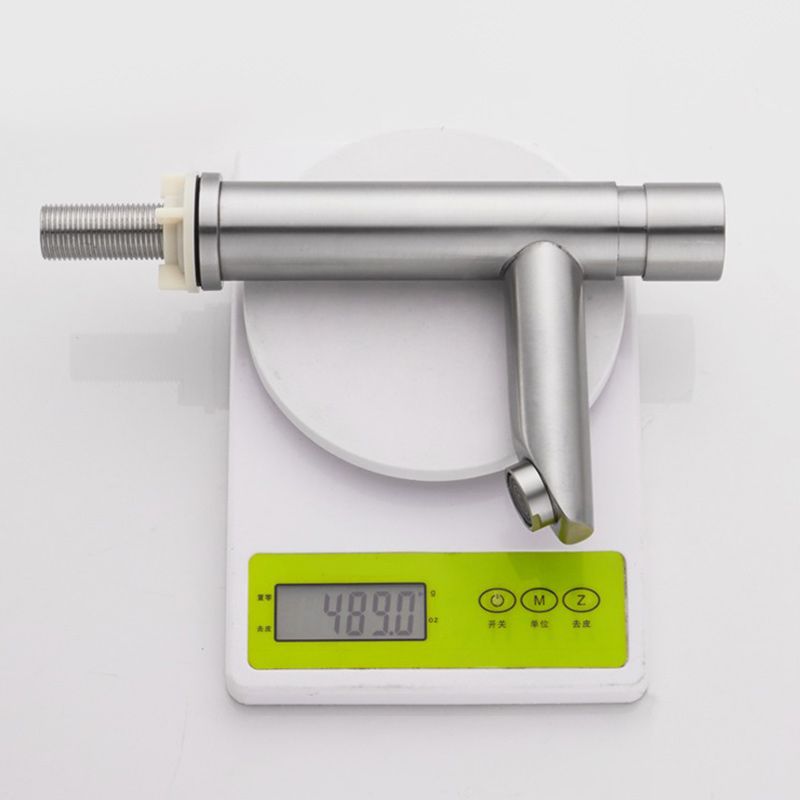 Modern Low Arc Basin Faucet with Single Lever Bathroom Sink Faucet