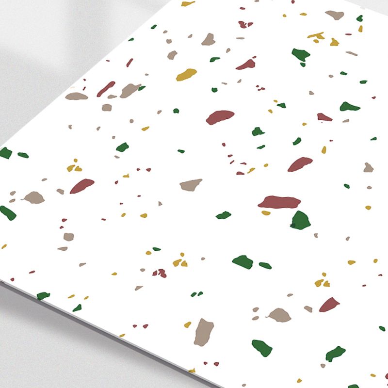 Contemporary Wallpaper Modern Style Bathroom Wallpaper with Rectangular Shape