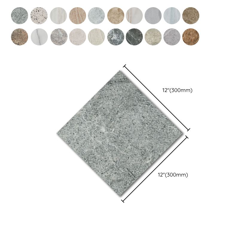 Modern Vinyl Tiles PVC for Peeling and Applying Marble Look Scratch Resistant Floors
