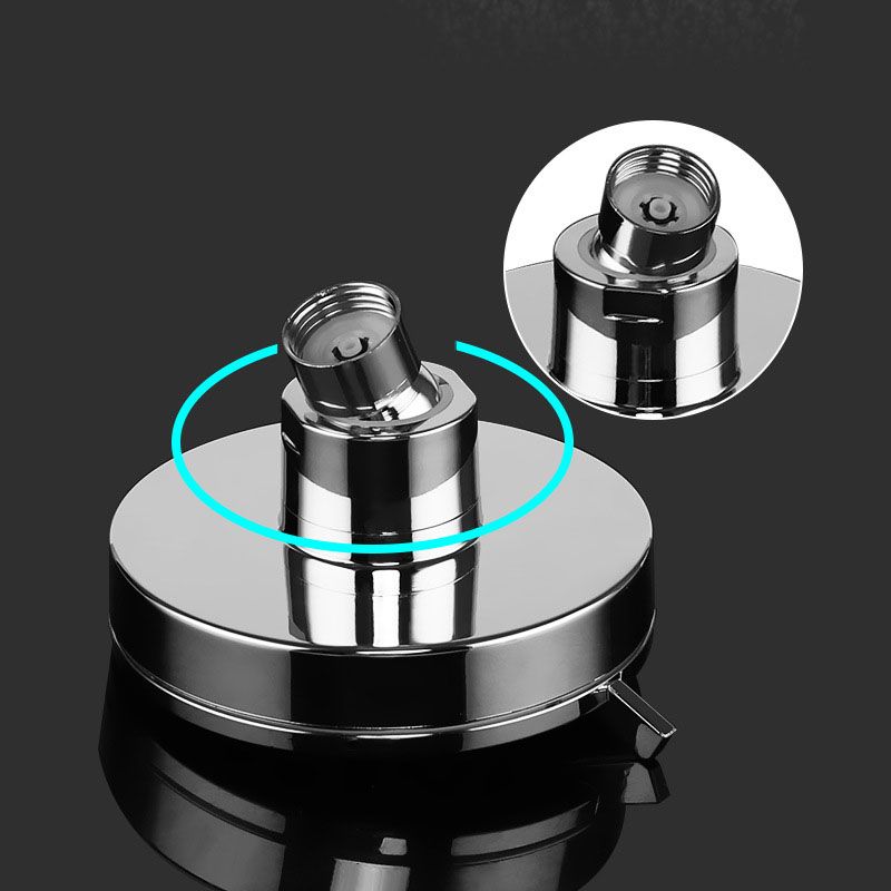 Bathroom Showerhead Standard Round Handheld Shower Rainfall Bathroom Showerhead