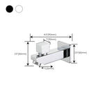 Widely used wall-mounted bathroom sink faucet cross handle low arch faucet