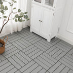 Classic Wooden Outdoor Flooring Composite Paving Tiles