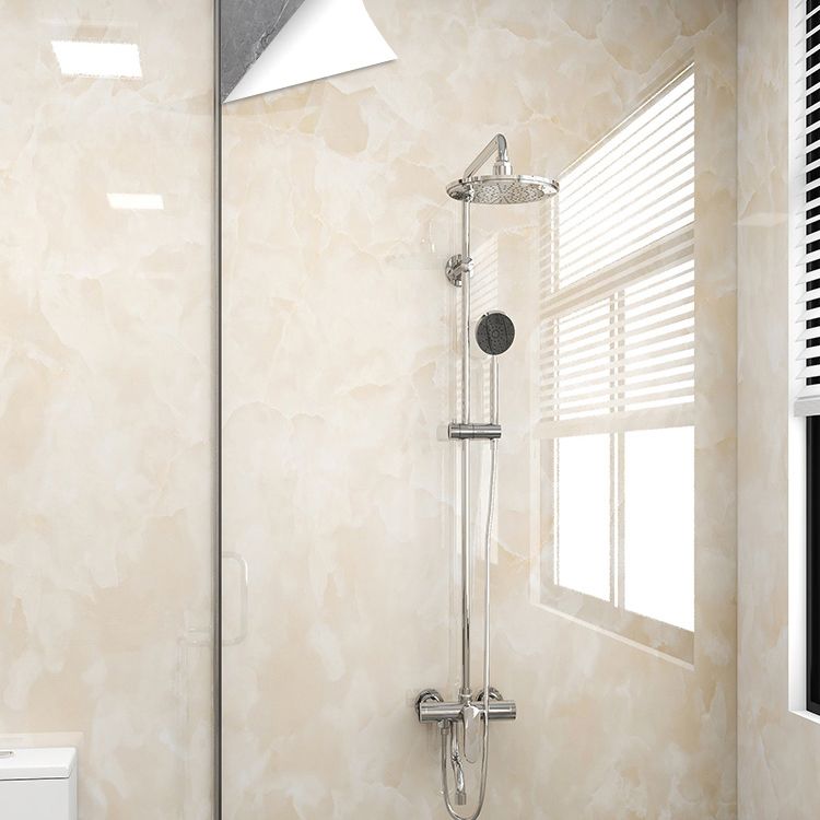 Modern Peel/Stick Splash Guard Tiles PVC Wallpaper for Bathroom Splash Guard