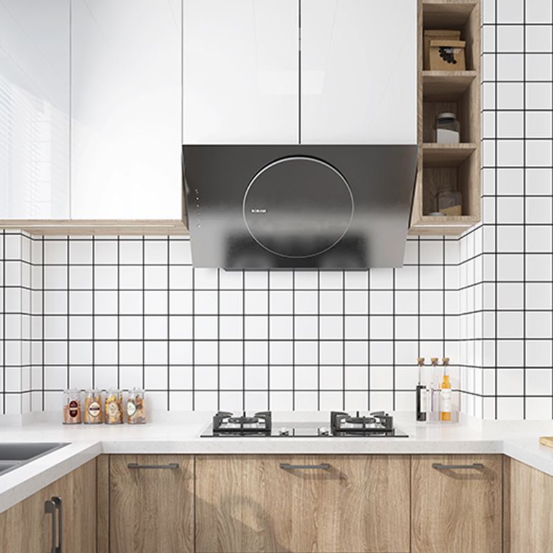 Modern Peel and Stick Tile PVC Rectangular 10 Pack Peel & Stick Field Tile for the Kitchen