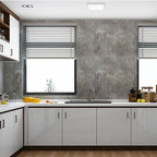 Rectangular PVC 12" X 23" 6-Pack Peel and Stick Wall Tile Kitchen and Bathroom Back Splash