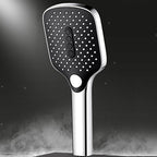 Handheld Shower Head 3 Settings Adjustable Spray Pattern Shower Head