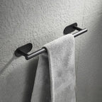 4-piece traditional bathroom hardware set with towel ring/paper holder & bath towel hook