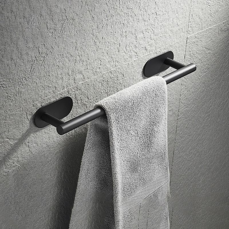 4-piece traditional bathroom hardware set with towel ring/paper holder & bath towel hook