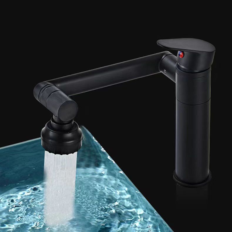 Vessel Sink Faucet Glam Style Single Lever Mixer Bathroom Fitting