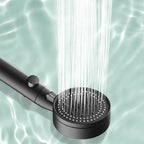Plastic handheld shower wall-mounted shower head with adjustable spray pattern