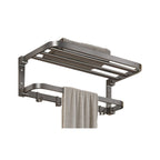 Modern Bathroom Accessories Set Gray Towel Bar Bathroom Shelf Bathroom Hardware