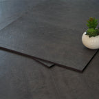 Square PVC flooring Peel & Stick stone design vinyl floor for the living room