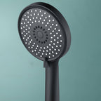 Bathroom Showerhead 3-Jet Massage Wall-Mounted Round Showerhead
