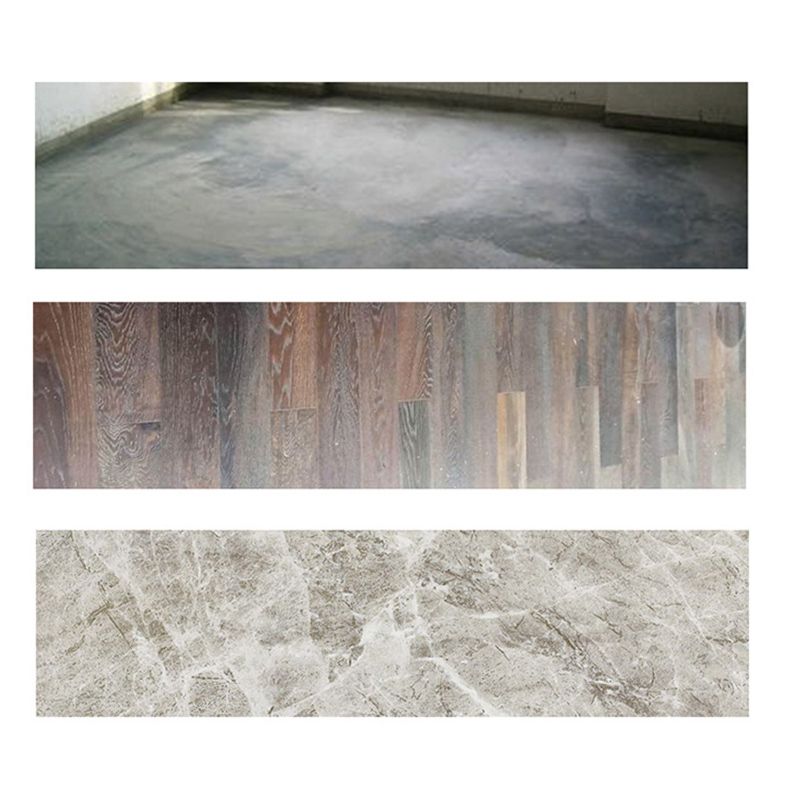 Square Peel & Stick Vinyl Flooring Wood Look PVC Flooring for the Living Room
