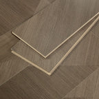 Water-resistant laminate click-lock brown wood laminate floor