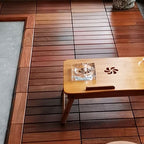 Traditional Floor Tile Interlocking Composite Outdoor Flooring Floor Tile