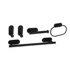 Stainless Steel Bath Set Modern Style Simple Bathroom Accessories Set