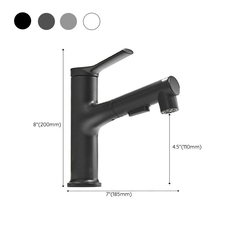 Contemporary Sink Faucet Simple Low Arc Copper Sink Faucet